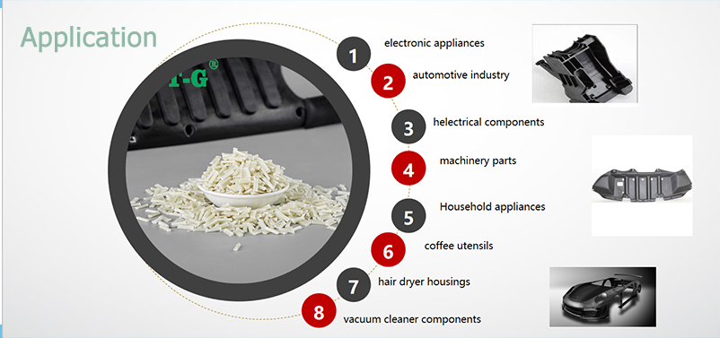 superior waterproof pbt granules lgf40 PBT Pellets