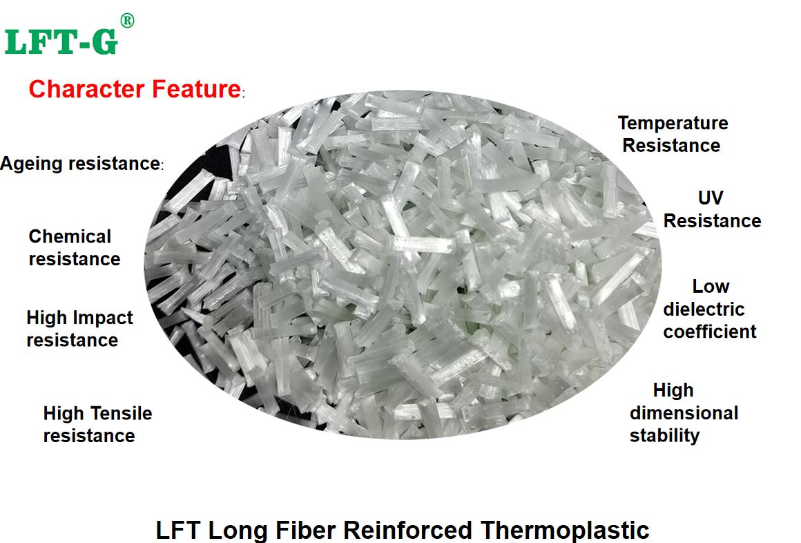 pp 40 long glass fiber reinforced polypropylene pellets recycle materials