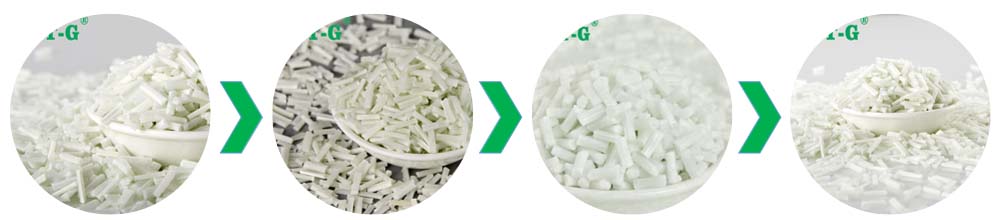 high temperature resistant HDPE gf30 ppa pelletts