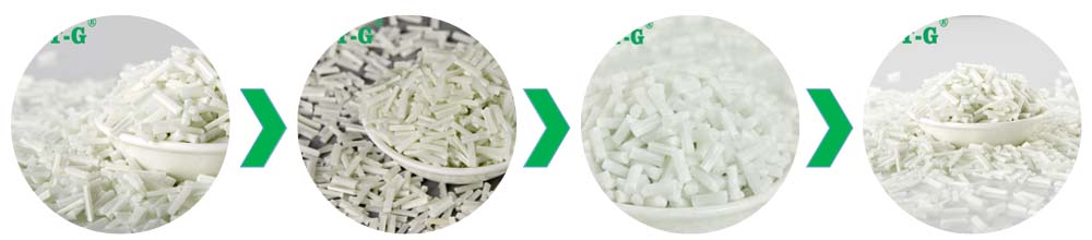 pp long glass fiber natural color