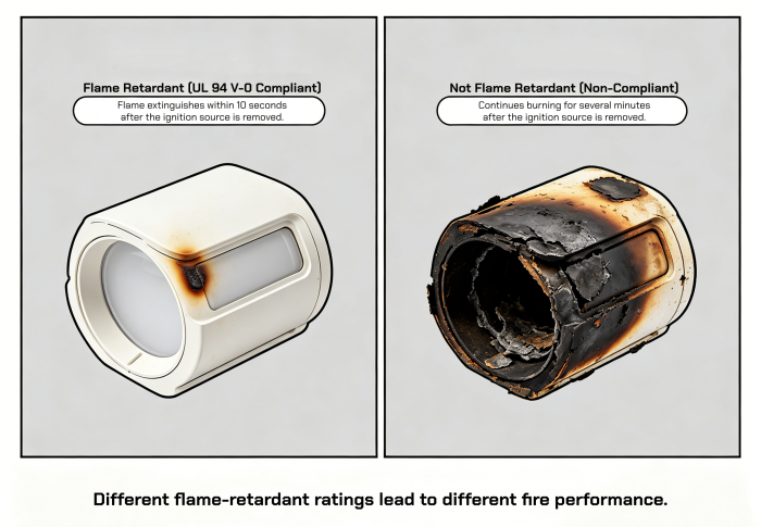 Outdoor UV Resistant Flame Retardant Plastic